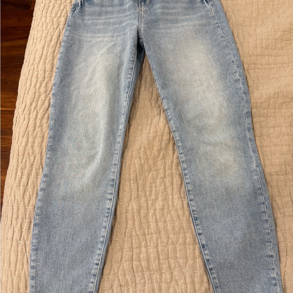 L'AGENCE Blue Straight Leg Jeans